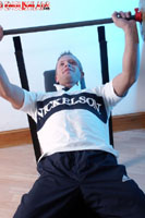 Model Ricky Glenn Naked Gay English Lad Uncut Enjoys Gym