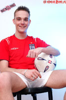 Model Ryan Williams Naked Gay English Lad Uncut Enjoys Martial Arts & Gym