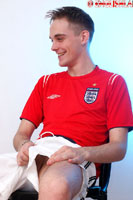 Model Ryan Williams Naked Gay English Lad Uncut Enjoys Martial Arts & Gym