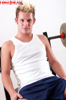 Model Callum Harry Naked Gay English Lad Uncut Enjoys Running