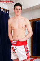 Model Martin Carr Naked Gay English Lad Uncut Enjoys Kick boxing and Weights