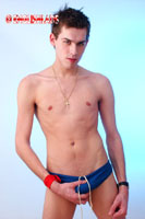 Model Brace Levitt Naked Gay English Lad Uncut Enjoys Football & Swimming