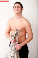 Model Mark Roberts Naked Straight English Lad Uncut Enjoys Football & Tennis