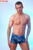 Model David Short Naked Straight English Lad Uncut Enjoys Atletics & Swimming