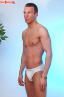 Model David Short Naked Straight English Lad Uncut Enjoys Atletics & Swimming