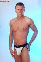 Model David Short Naked Straight English Lad Uncut Enjoys Atletics & Swimming