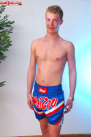 Model Jerry James Naked Bi English Lad Uncut Enjoys Swimming, Hockey & Snowboarding