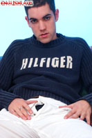 Model Jason Adams Naked Straight English Lad Uncut Enjoys Football & Tennis