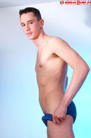 Model Zack Lee Naked Straight English Lad Uncut Enjoys Karate
