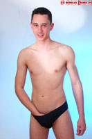 Model Zack Lee Naked Straight English Lad Uncut Enjoys Karate