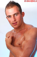 Model Jamie Timms Naked Straight English Lad Uncut Enjoys Water polo, Rugby & Squash