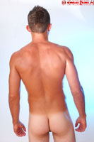 Model Jamie Timms Naked Straight English Lad Uncut Enjoys Water polo, Rugby & Squash
