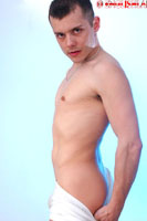 Model Ben Nicholls Naked Gay English Lad Uncut Enjoys Swimming