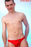 Model Ben Nicholls Naked Gay English Lad Uncut Enjoys Swimming