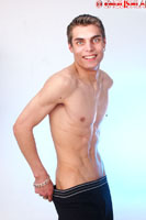 Model Chase Trent Naked Straight English Lad Uncut Enjoys Football