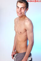 Model Chase Trent Naked Straight English Lad Uncut Enjoys Football