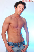 Model Neil Simmons Naked Straight English Lad Uncut Enjoys Football
