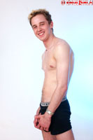 Model Matt Stephens Naked Gay English Lad Uncut Enjoys Swimming & Tennis