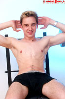 Model Matt Stephens Naked Gay English Lad Uncut Enjoys Swimming & Tennis