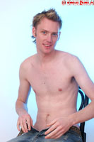 Model Seb Matthews Naked Gay English Lad Uncut Enjoys Basketball