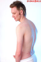 Model Seb Matthews Naked Gay English Lad Uncut Enjoys Basketball