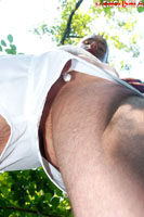 Model Joey Black Naked Gay English Lad Uncut Enjoys Kickboxing