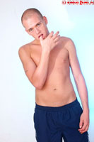 Model PJ Naked Gay English Lad Uncut Enjoys Football and mtn biking