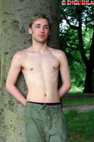 Model Mike Sadler Naked Gay English Lad Uncut Enjoys Swimming
