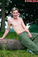 Model Mike Sadler Naked Gay English Lad Uncut Enjoys Swimming