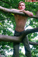 Model Mike Sadler Naked Gay English Lad Uncut Enjoys Swimming