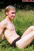 Model Mike Sadler Naked Gay English Lad Uncut Enjoys Swimming