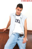 Model Puppy Naked Gay English Lad Uncut Enjoys Football and swimming