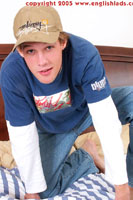 Model Orrin Stuart Naked Straight English Lad Uncut Enjoys Rowing and running