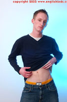 Model Rob Hamilton Naked Gay English Lad Uncut Enjoys Swimming & running