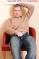 Model Brad Stone Naked Straight English Lad Uncut Enjoys Football & surfing