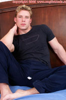 Model Danny Valentino Naked Straight English Lad Uncut Enjoys Rugby, running & football