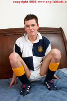 Model Charlie Alexander Naked Gay English Lad Uncut Enjoys Hockey & cricket