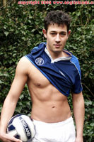 Model Anthony Flamand Naked Gay English Lad Uncut Enjoys Swim & gym