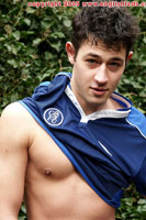 Model Anthony Flamand Naked Gay English Lad Uncut Enjoys Swim & gym