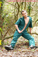 Model Gary Jenson Naked Gay English Lad Uncut Enjoys Gym and football