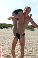 Model Ben Taylor Naked Gay English Lad Uncut Enjoys Gym and football