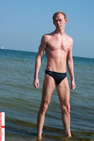 Model Ben Taylor Naked Gay English Lad Uncut Enjoys Gym and football