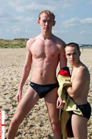 Model Ben Taylor Naked Gay English Lad Uncut Enjoys Gym and football