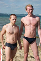 Model Ben Taylor Naked Gay English Lad Uncut Enjoys Gym and football