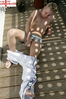 Model Danni Sun Naked Gay English Lad Uncut Enjoys Football & swimming