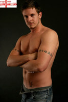 Model Brad Denny Naked Straight English Lad Uncut Enjoys Swim, gym and judo