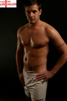 Model Brad Denny Naked Straight English Lad Uncut Enjoys Swim, gym and judo