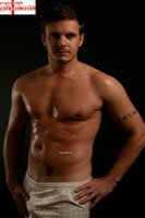 Model Brad Denny Naked Straight English Lad Uncut Enjoys Swim, gym and judo