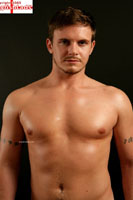 Model Brad Denny Naked Straight English Lad Uncut Enjoys Swim, gym and judo