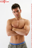 Model Danny Beaufort Naked Gay English Lad Uncut Enjoys Gym and swim
